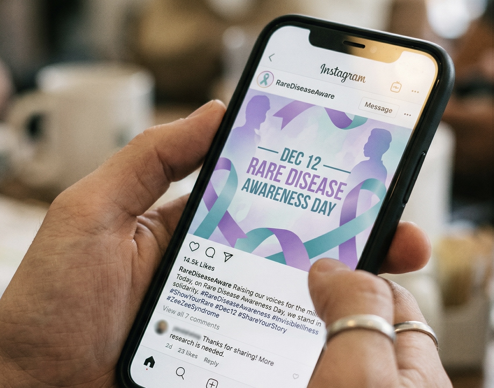 MCAS Awareness Year-End Campaign